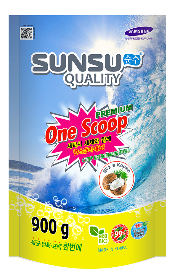 Пятновыводитель Sunsu Quality (One Scoop) 900 гр — купить в интернет ...