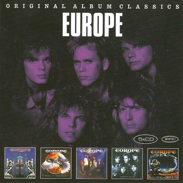 Europe: Original Album Classics. 5 CD