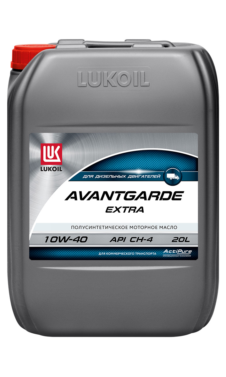 ЛУКОЙЛ (LUKOIL) АВАНГАРД ЭКСТРА 10W-40, Масло моторное, Полусинтетическое,  20 л