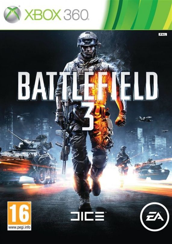 Игра Battlefield 3 (XBox 360, Xbox One, Английская версия)