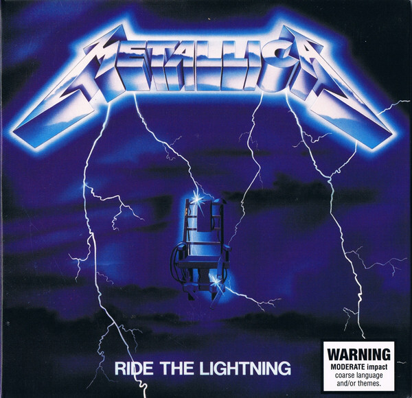 Metallica: Ride The Lightning (Remastered 2016). 1 CD