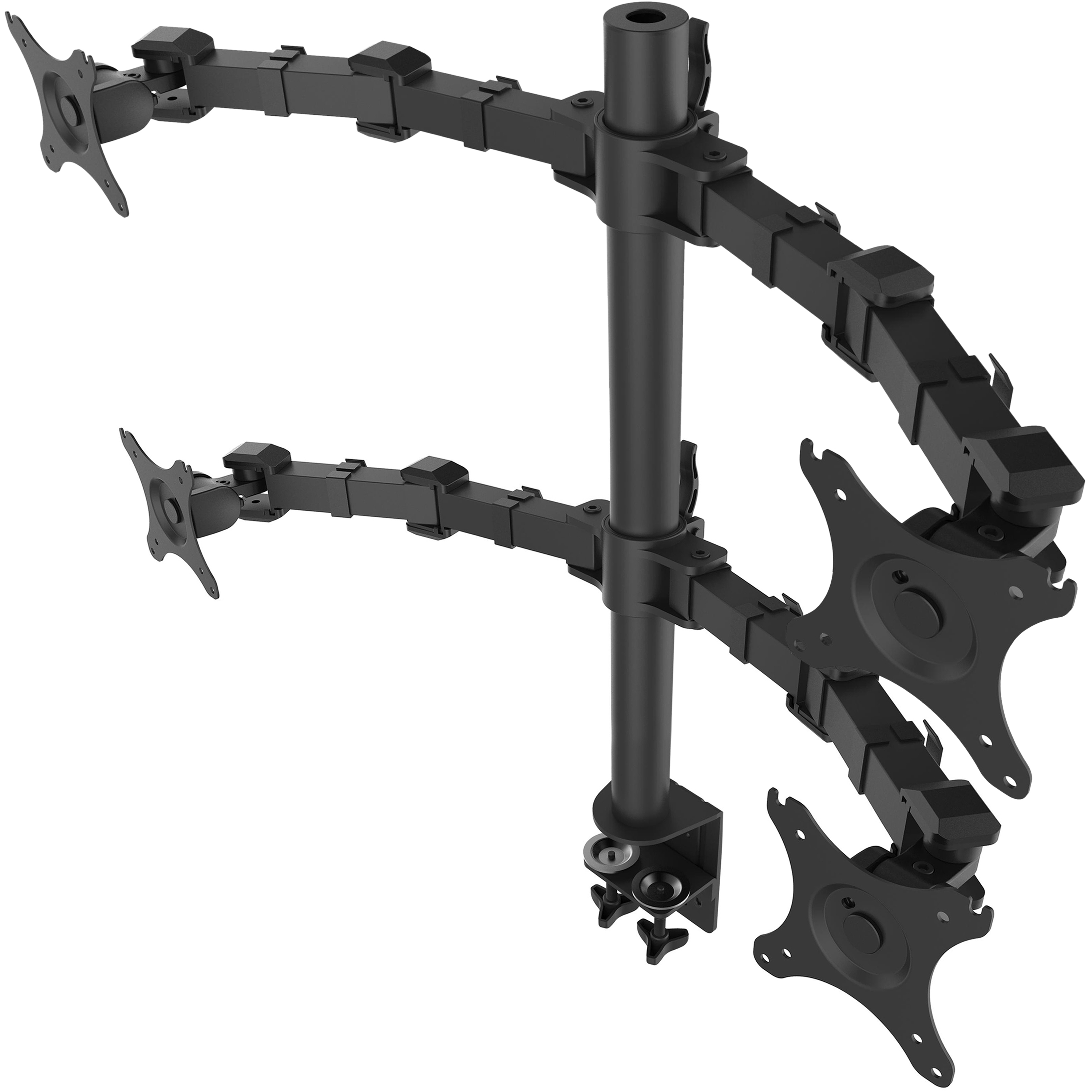 Кронштейн для двух мониторов onkron d221e черный. Кронштейн onkron d421e черный. Кронштейн настольный для 4-х мониторов d421e (onkron). Onkron d421e. Кронштейн для двух мониторов настольный.