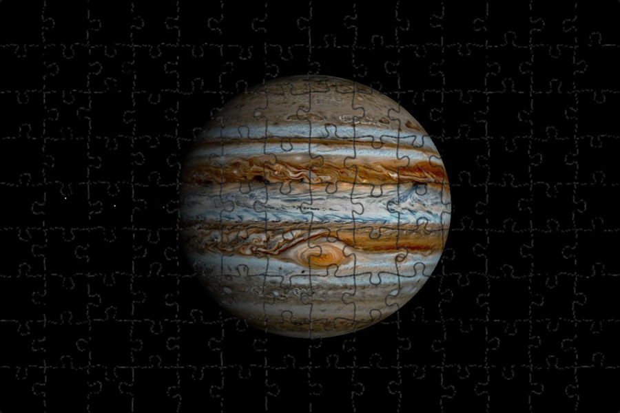 Юпитер фото из космоса реальное
