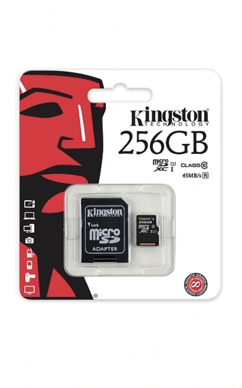 Карта памяти kingston canvas select plus microsdhc 32