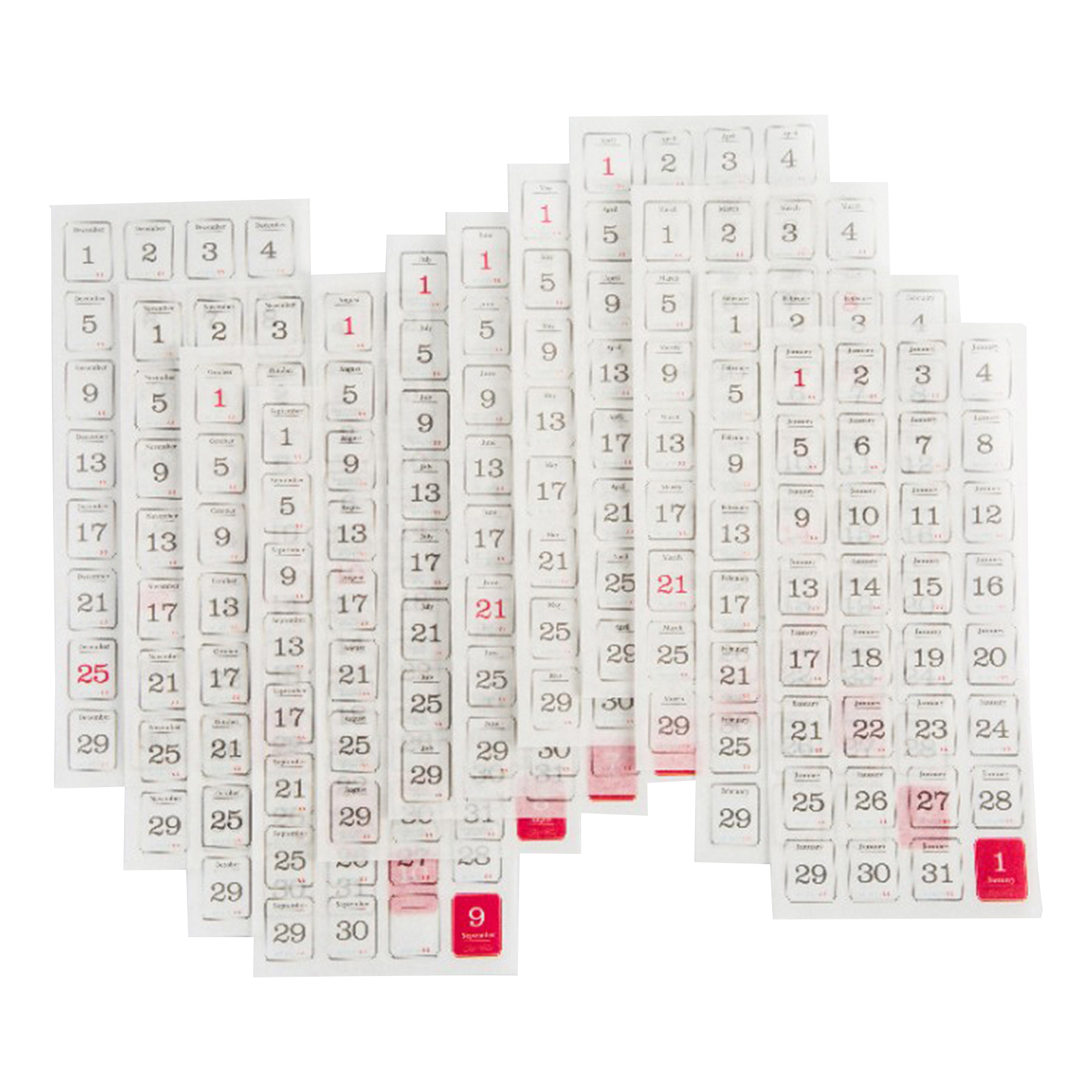 Декольная бумага, 12 лист., шт