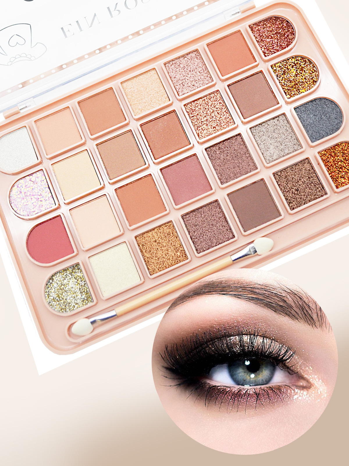 Палетка теней для макияжа глаз EIN ROSE Eyeshadow Color That Belongs To ...