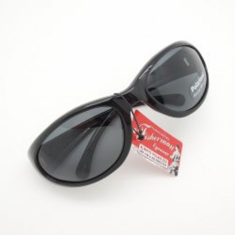 Солнцезащитные очки Fisherman Eyewear, поляризационные, черный