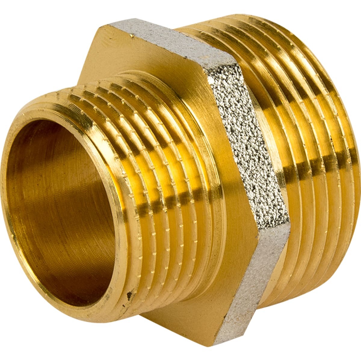 Ниппель 1 1/4х1 никелерованная латунь, LM_OR_81962416 - купить по ...