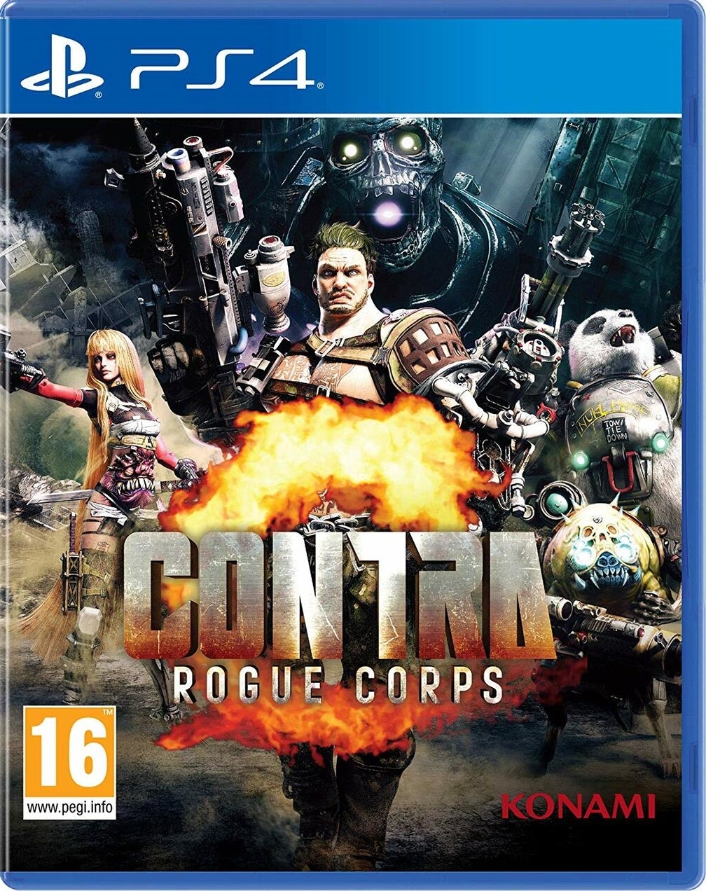 Игра Contra - Rogue Corps (PlayStation 4, Английская версия)