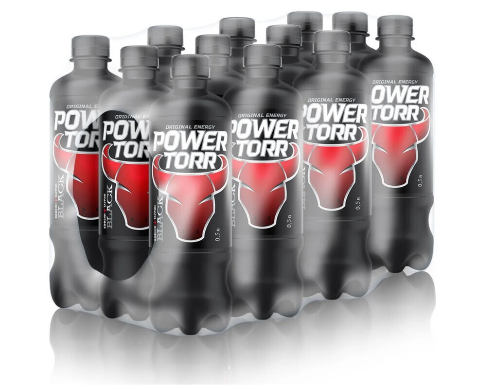Энергетический напиток Повер тор энерджи Power Torr Energy, 0,5 л х 12 ...
