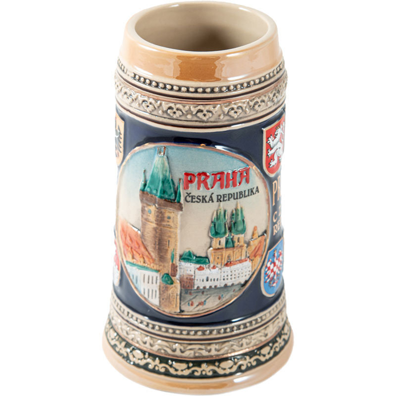 Коллекционная пивная кружка "Прага" (19 см, 700 мл) купить по низким ...