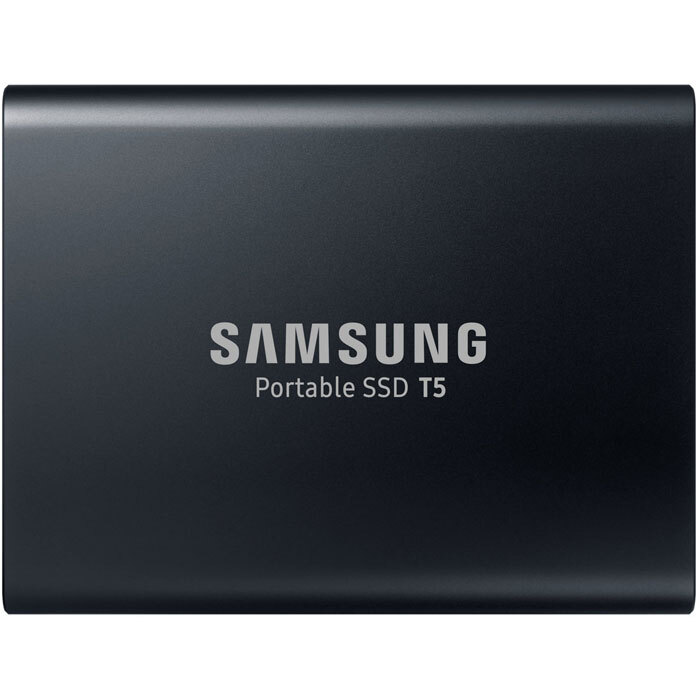 ВнешнийSSD-накопитель1TbSamsungT5MU-PA1T0B/WW(SSD)USB3.1TypeCЧерный