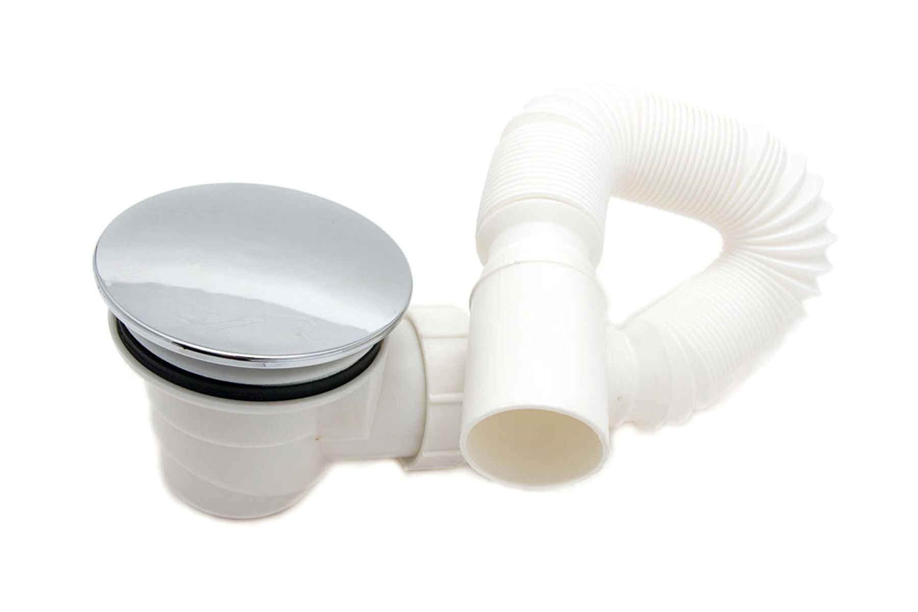 Характеристики Сифон для низких поддонов с гидрозатвором, подробное ...