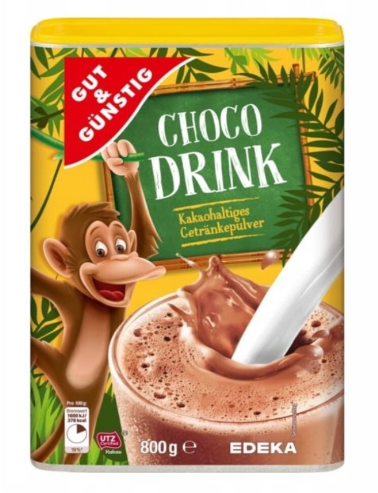 Какао растворимое Edeka Choco drink 800г (Germany) — купить в интернет ...