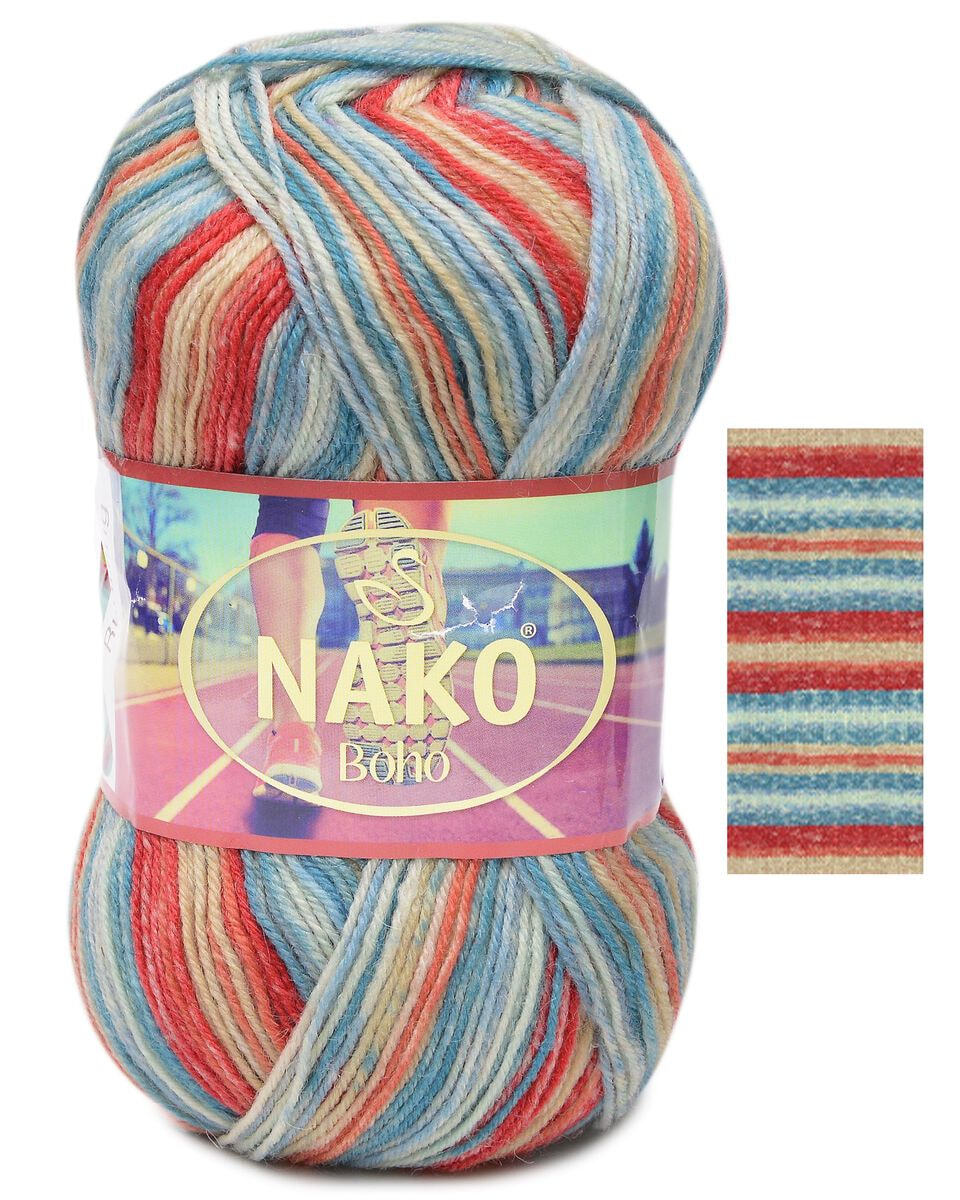 Пряжа Nako Boho Desen Купить