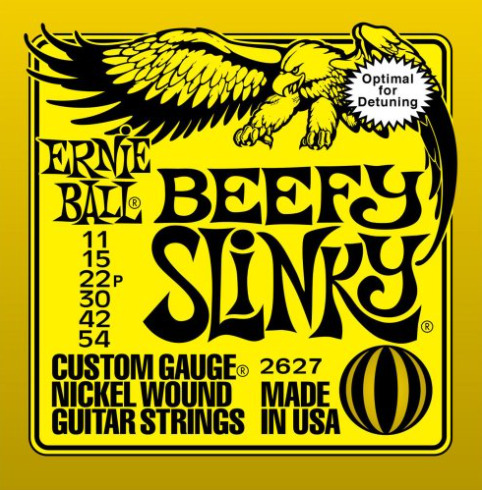 Струны для электрогитары Ernie Ball Slinky 2627 (11-54)