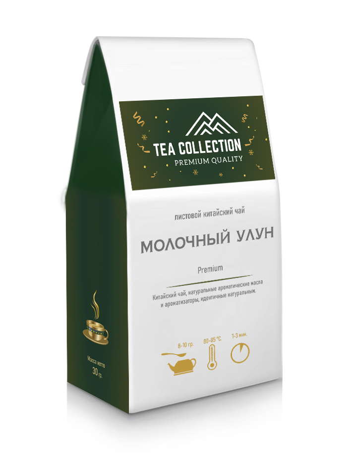 Китайский Чай Молочный Улун Зеленый Листовой (Най Сян Цзинь Сюань, Milk ...