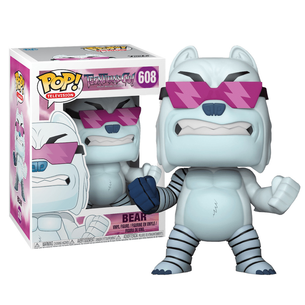 Фигурка Funko POP Bear (Vaulted) из мультика Teen Titans Go! The Night  Begins to Shine / Медведь из Юные титаны, вперед! Фанко ПОП - купить с  доставкой по выгодным ценам в интернет-магазине