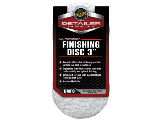 Финишный полировальник DA Microfiber Finishing Disc Meguiar's, 86 мм. Комплект из 2 шт.