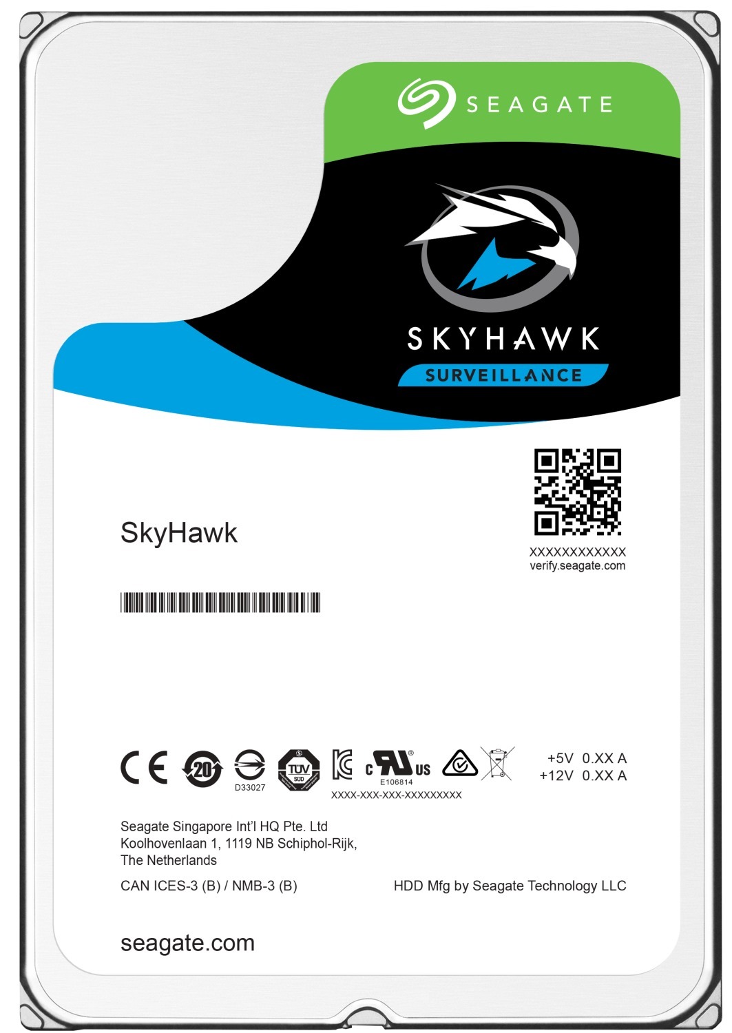 4 ТБ Внутренний жесткий диск Seagate SkyHawk Surveillance ST4000VX013  (ST4000VX013) - купить по выгодной цене в интернет-магазине OZON (501780060)