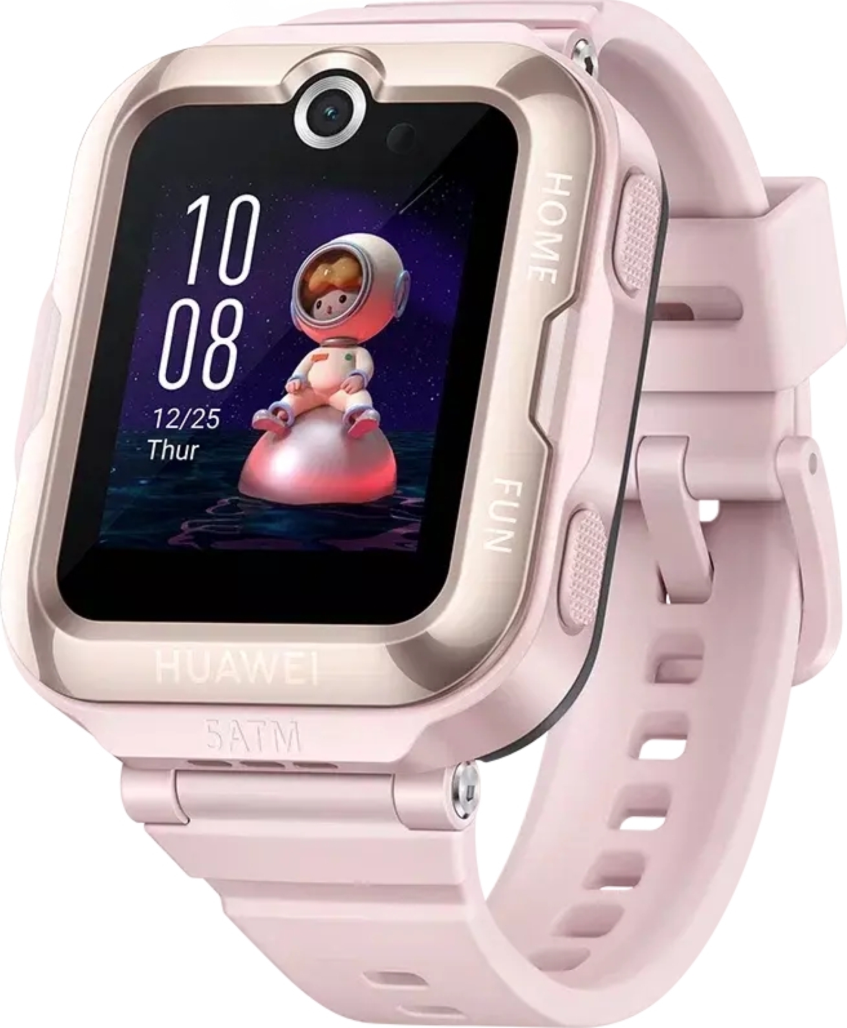 ДетскиеумныечасыHUAWEIWatchKids4Pro,розовые