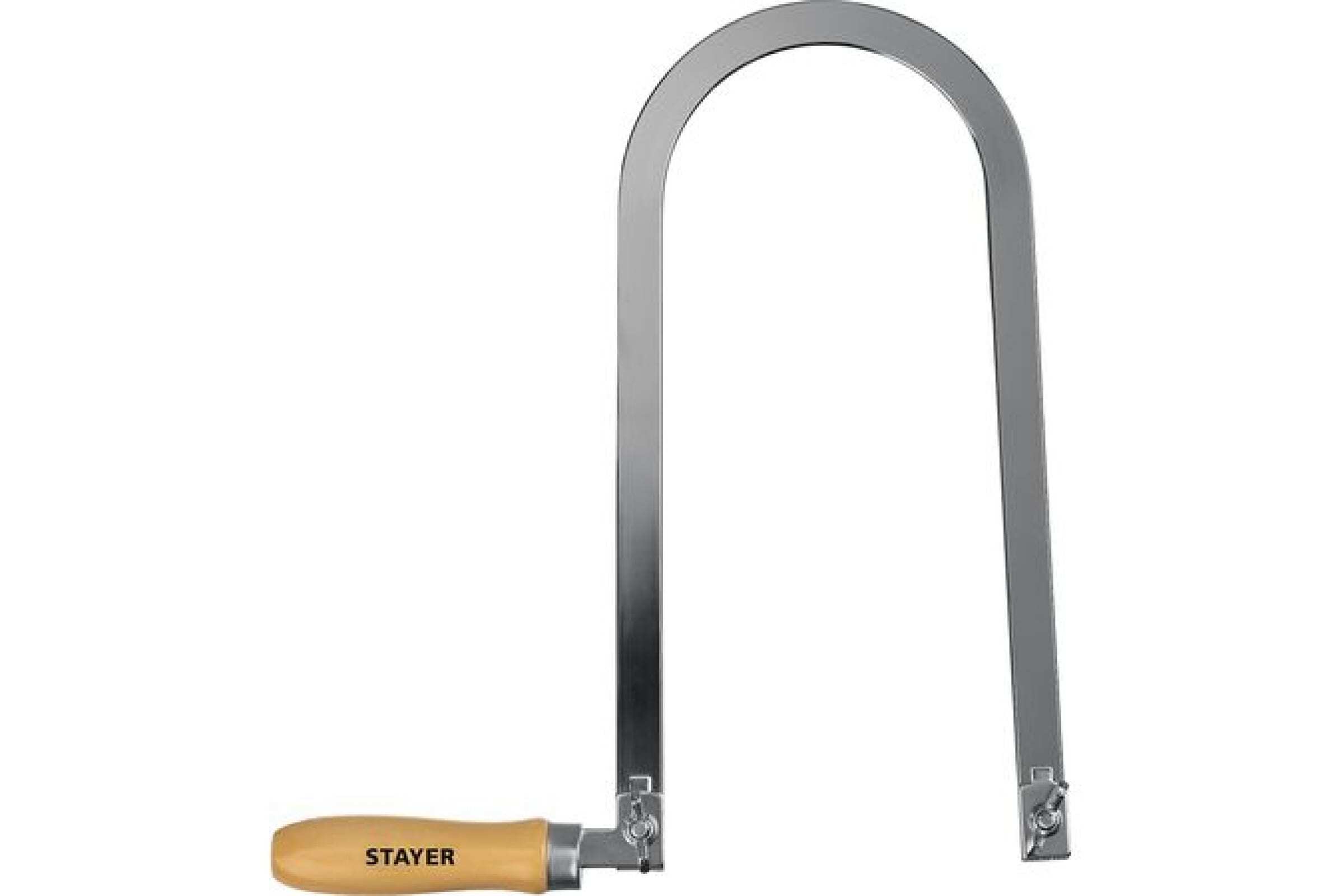 Лобзик STAYER 1530-25_z02 Cobra 130x250 mm, ручной хромированный