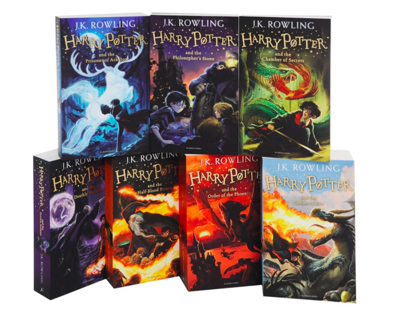 Книги Гарри Поттер на английском / Harry Potter: The Complete Collection + Harry Potter and the Cursed Child / Комплект из 8 книг / Роулинг Джоан Кэтлин / Гарри Поттер | Роулинг Джоан Кэтлин