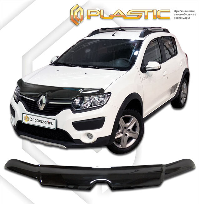 Сандеро степвей дефлекторы. Дефлекторы Renault Sandero Stepway 2. Sandero Stepway 2 дефлектор капота. Дефлекторы Рено Сандеро степвей 2. Дефлектор капота Renault Sandero Stepway 2.