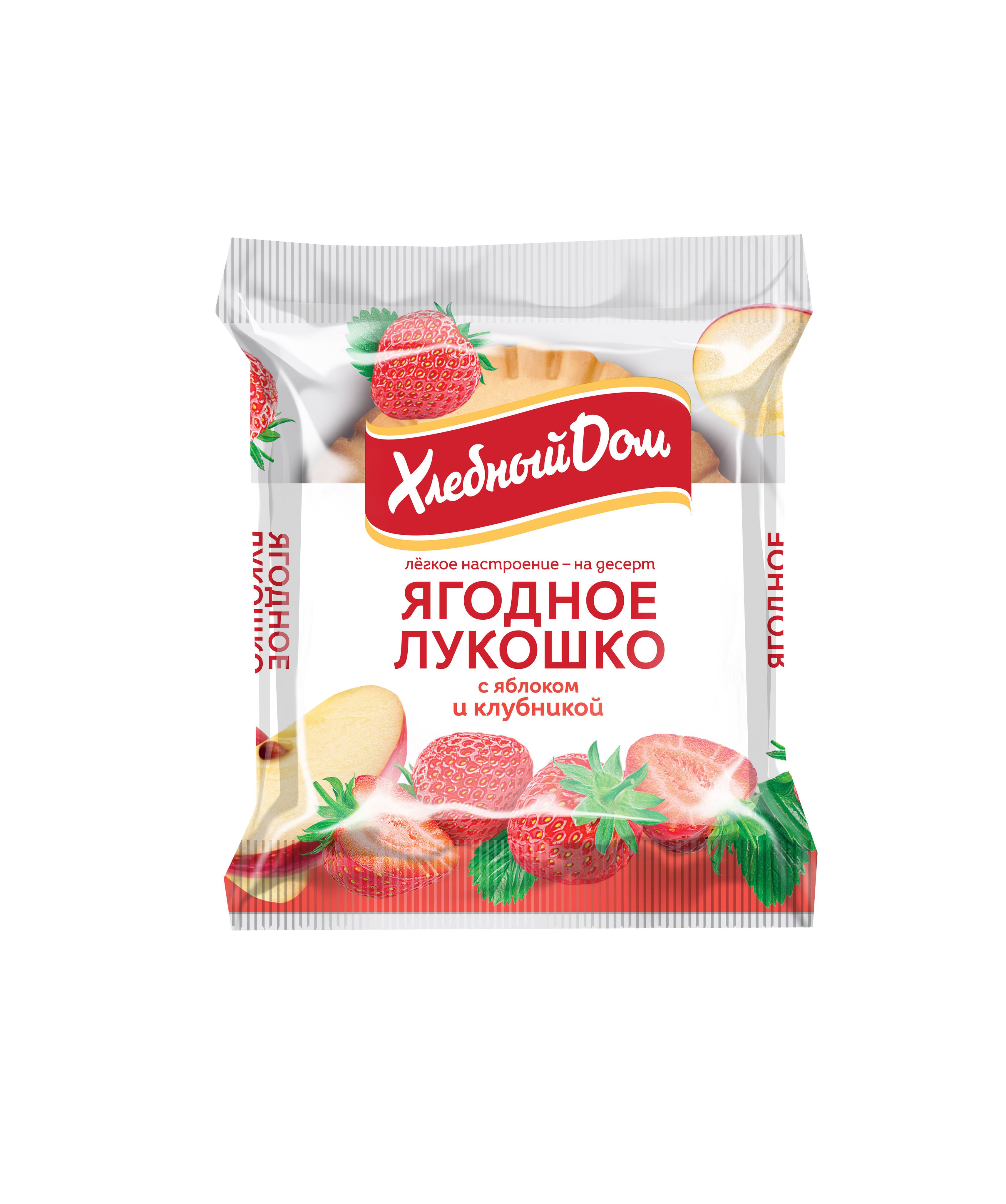 Ягодное Лукошко "Яблоко-Клубника", 70 г — купить в интернет-магазине ...