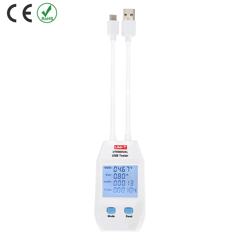 Uni t usb. Ut658dual. Цифровой USB тестер ut658dual. Тестер USB кабеля. Ut658.