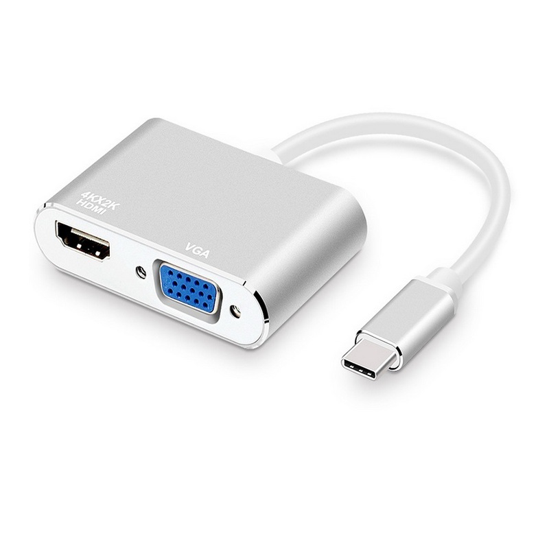 Адаптер usb type c vga. Ks-is hdmi m to vga m light 1.8m ks-440.