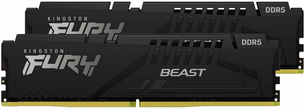 KingstonОперативнаяпамять64GbDDR55600MHzKingstonFuryBeast(KF556C40BBK2-64)(2x32GbKIT)2x32ГБ(KF556C40BBK2-64)