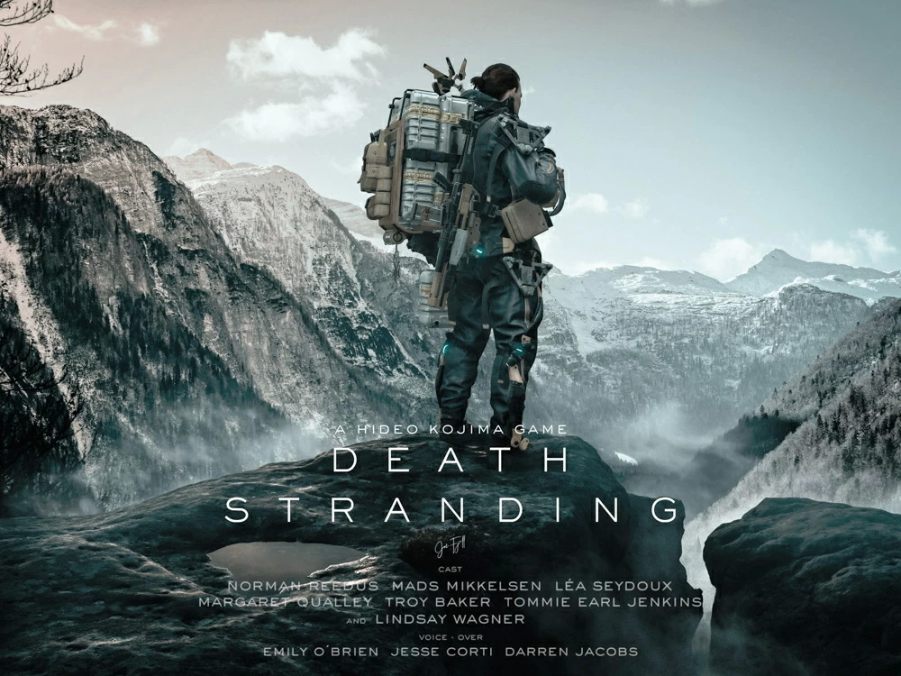 Death stranding тату эскиз