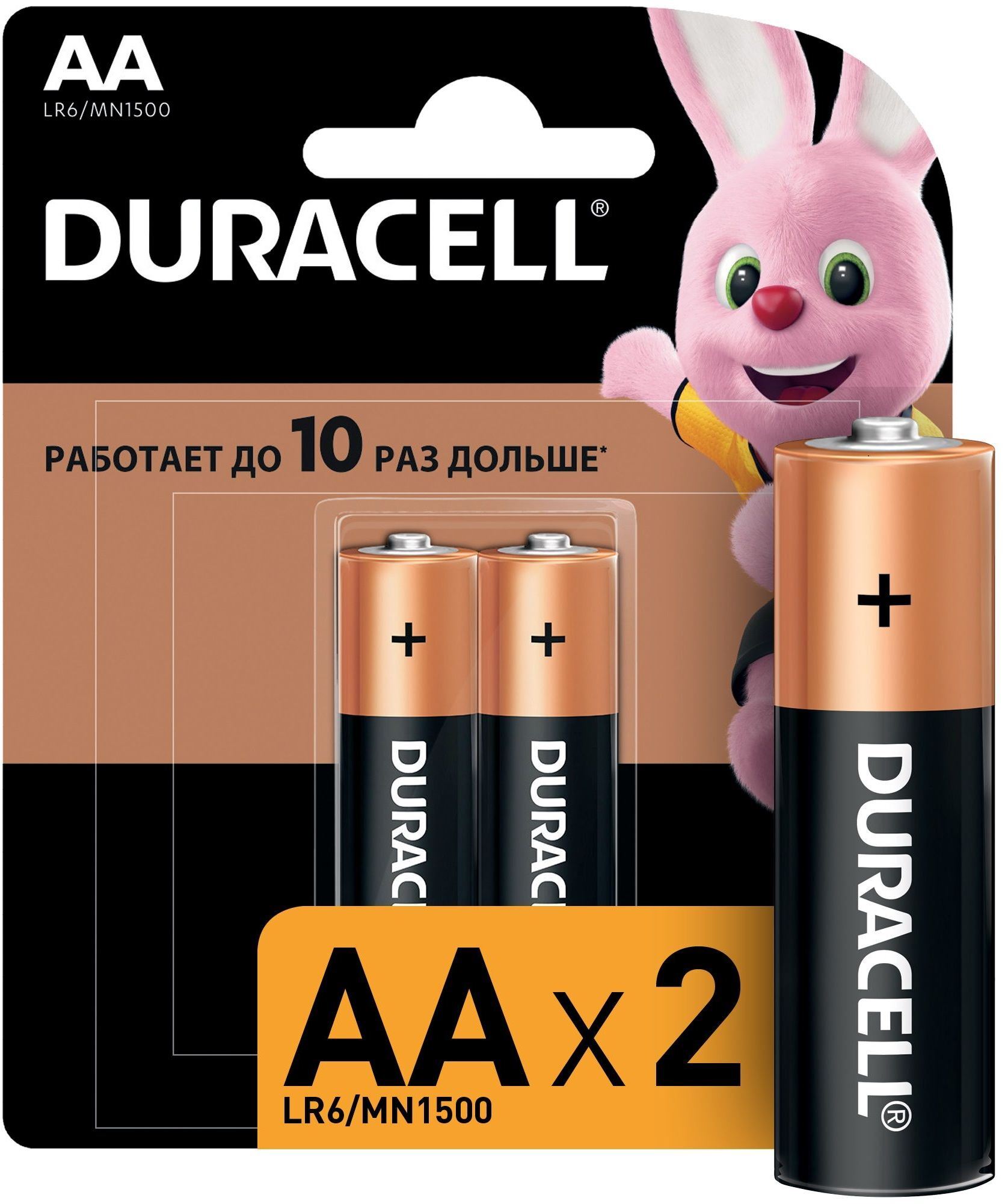 Батарейки щелочные (алкалиновые) Duracell Basic AA / LR6 1,5V ...