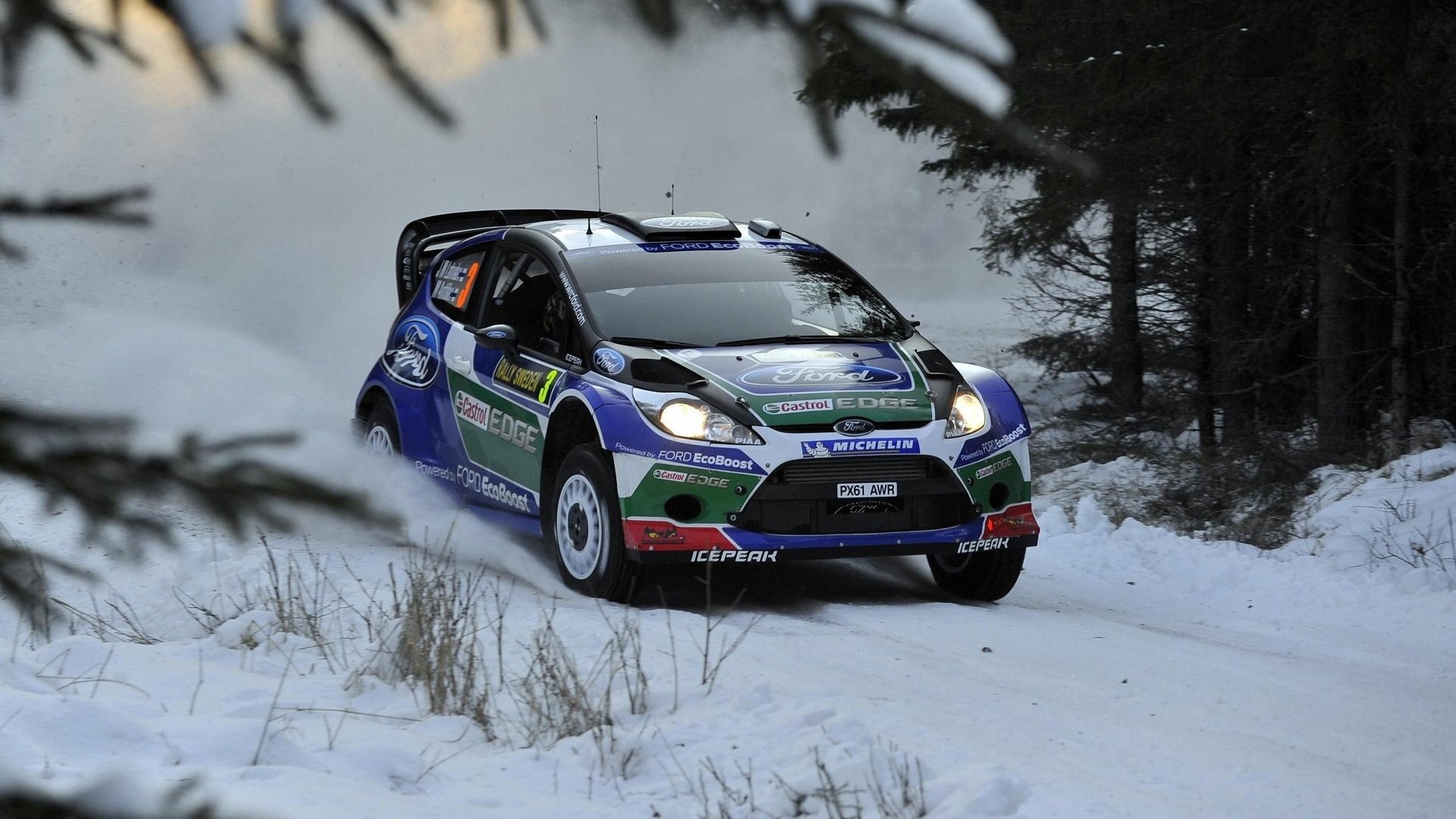 Ford Fiesta RS WRC РѕР±РѕРё