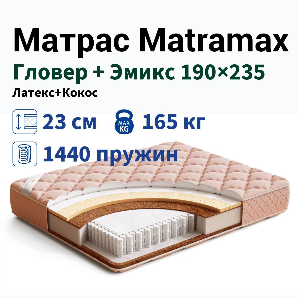 Матрас 170 220