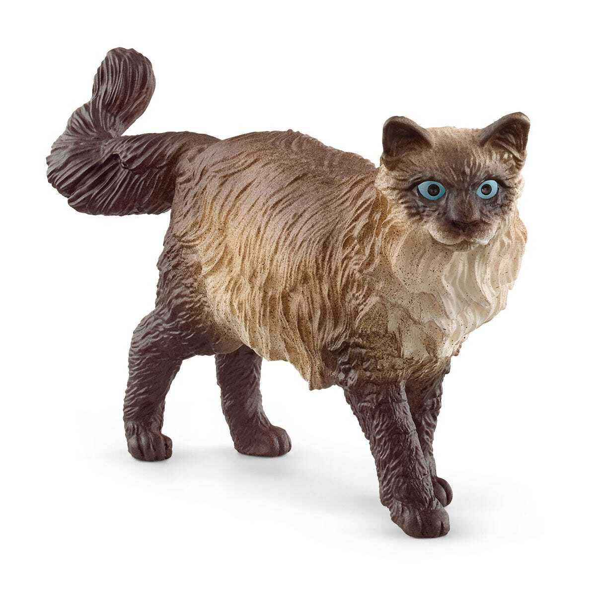 Schleich 13940 Фигурка Кошка Рэгдолл - купить с доставкой по выгодным ценам  в интернет-магазине OZON (533227333)