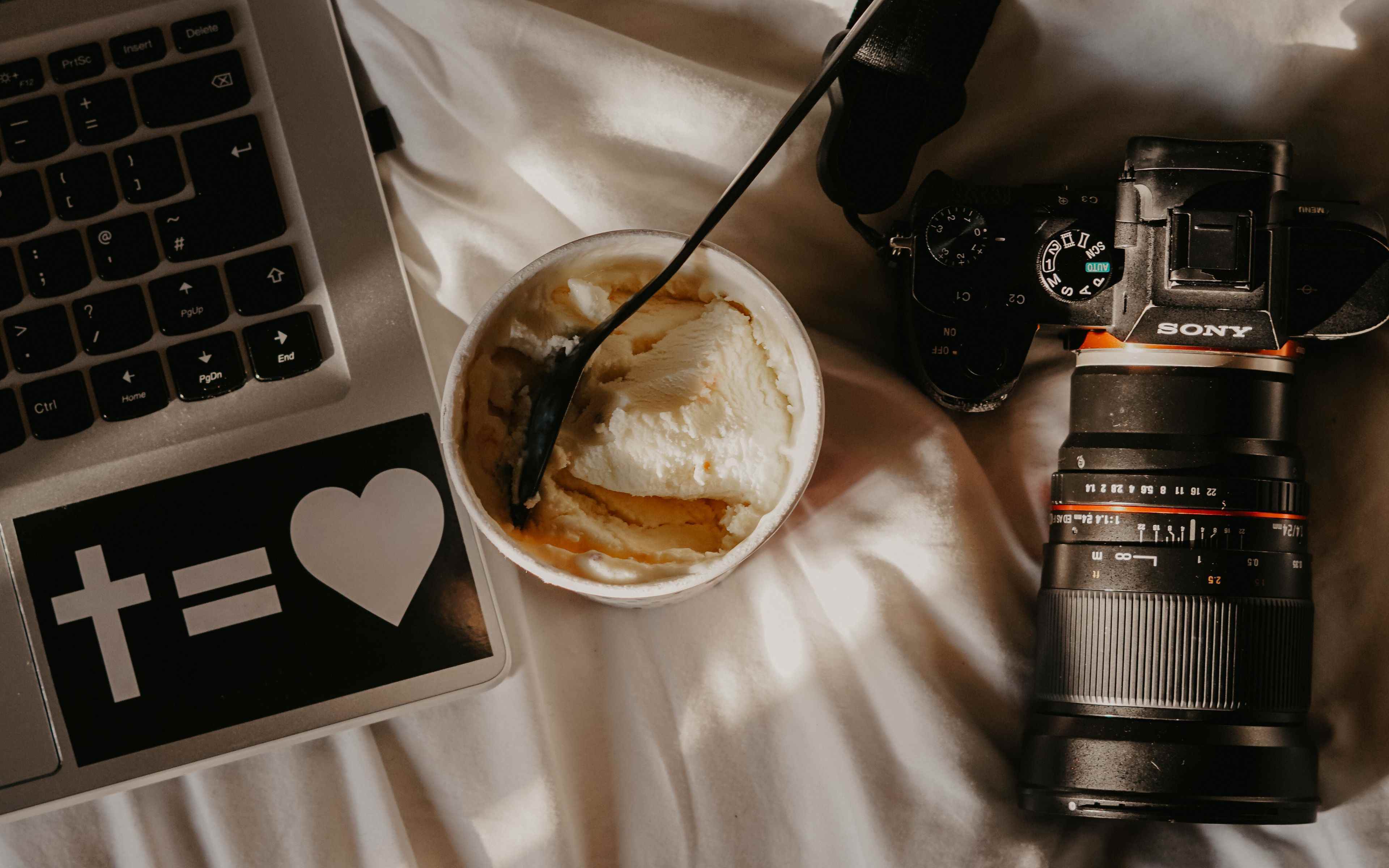 Обои фотоаппарат на ноутбук