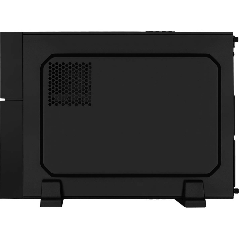 Корпус компьютерный Aerocool Playa Slim черный без БП mATX 1x80mm 2xUSB3.0 audio bott PSU