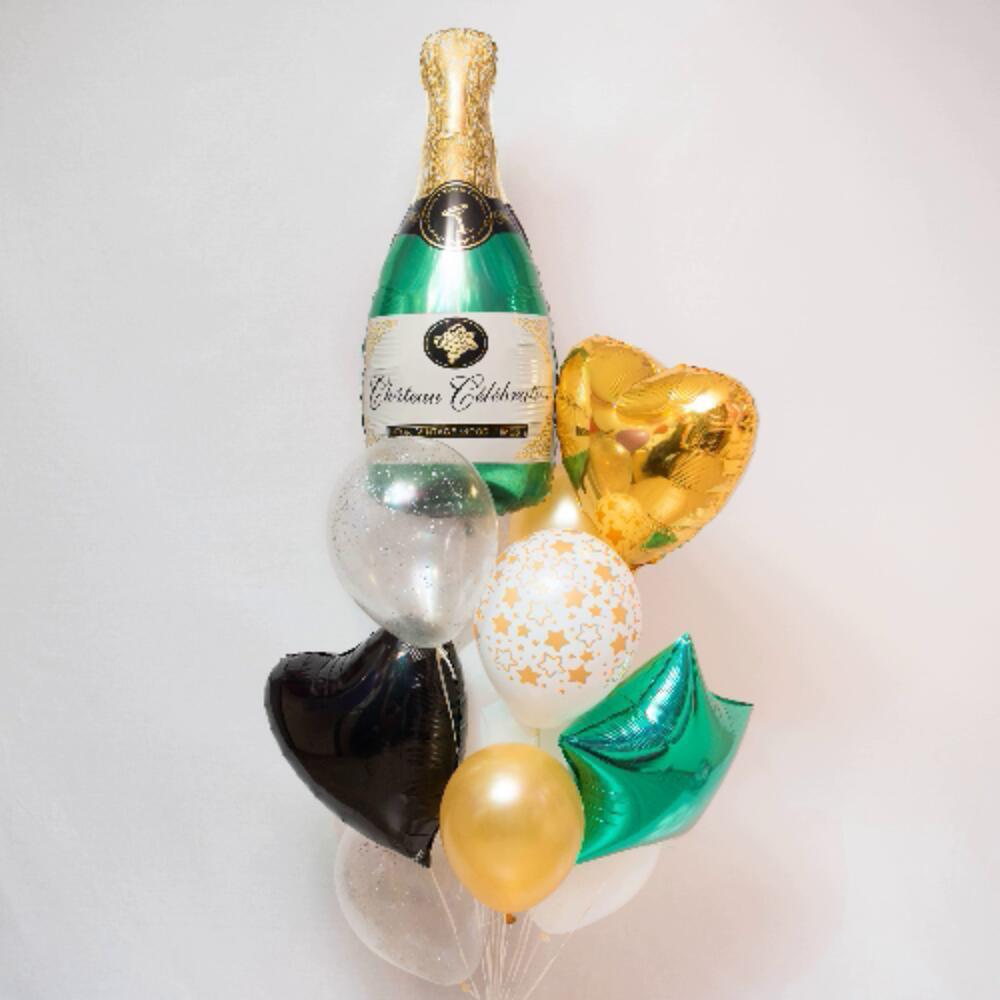 композиции шаров с шампанским. воздушный шар бутылка шампанского. шары с бутылкой. шары с бутылкой шампанского. воздушные шары бутылки.