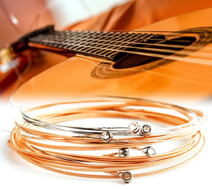 3 струна посеребренная медь 0,46 мм. медные струны для гитары электро. латунные струны. металлические струны. медные струны.