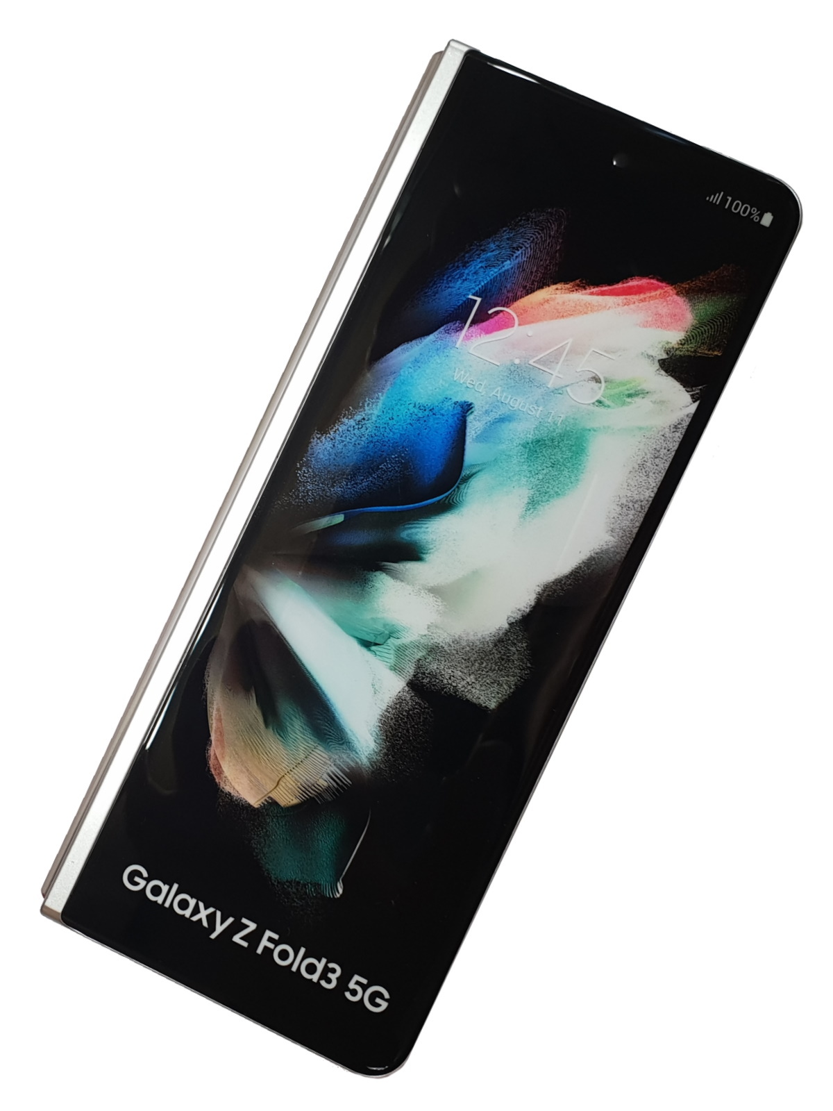 Игрушка телефон-раскладушка Samsung Galaxy Z Fold3 silver 7,6