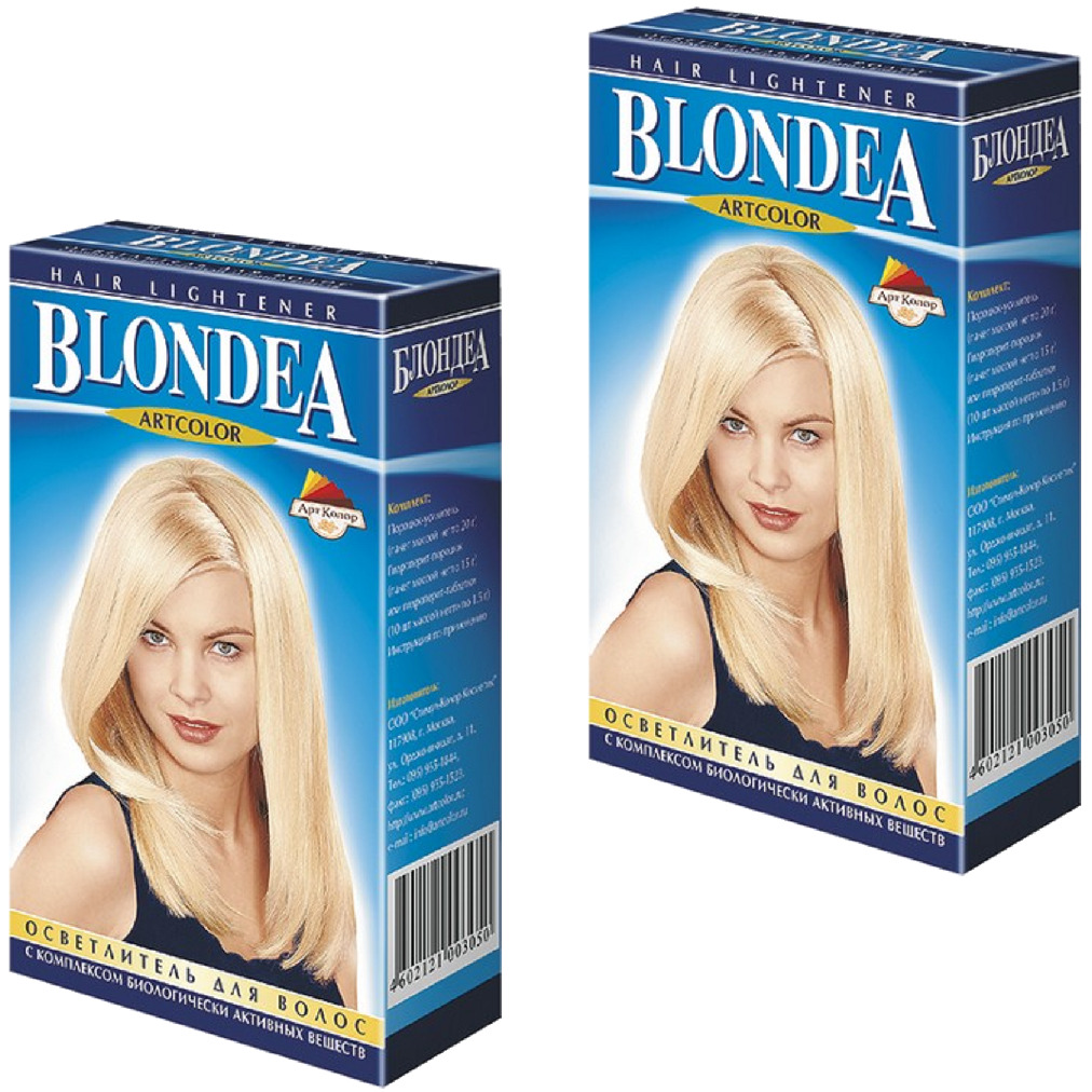 Краска для волос артколор blondea для осветления