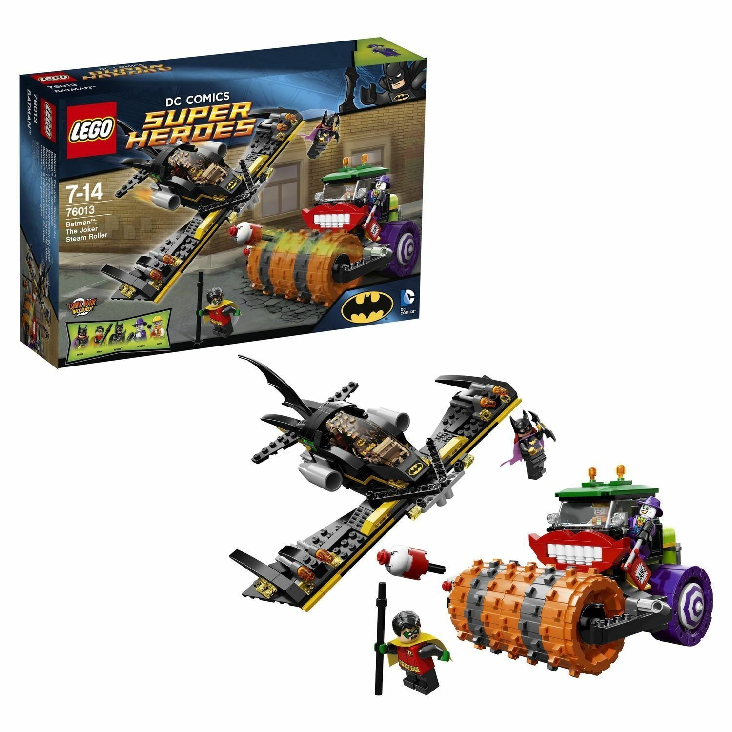 76013 batman the joker steam roller фото 11