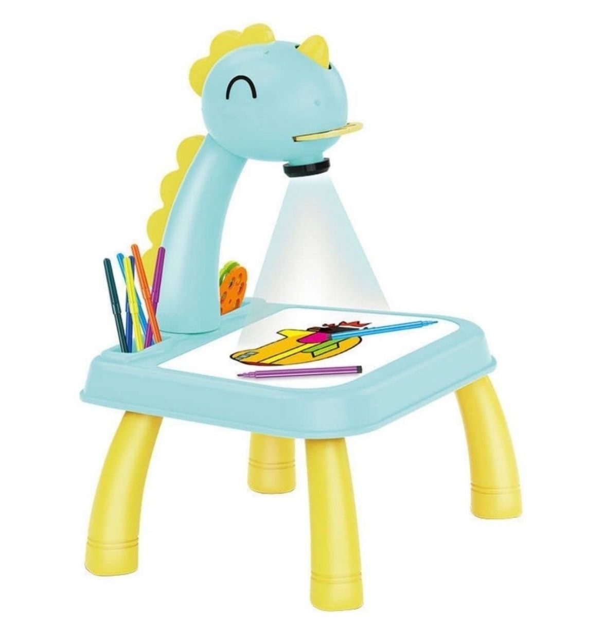 детский стол проектор для рисования со светодиодной подсветкой