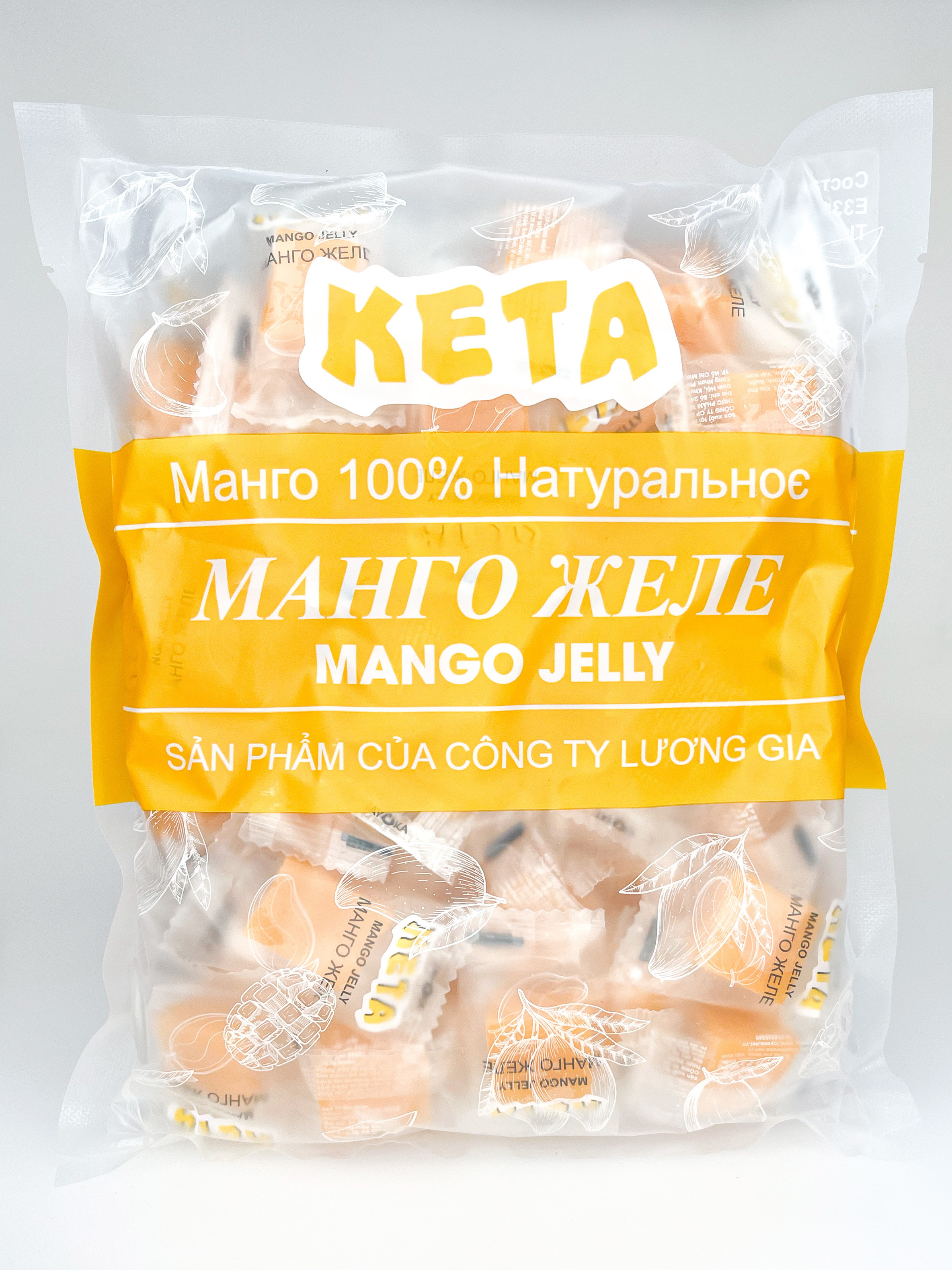 МАНГОжелеKETA,конфетыжевательные,500гр.,Вьетнам