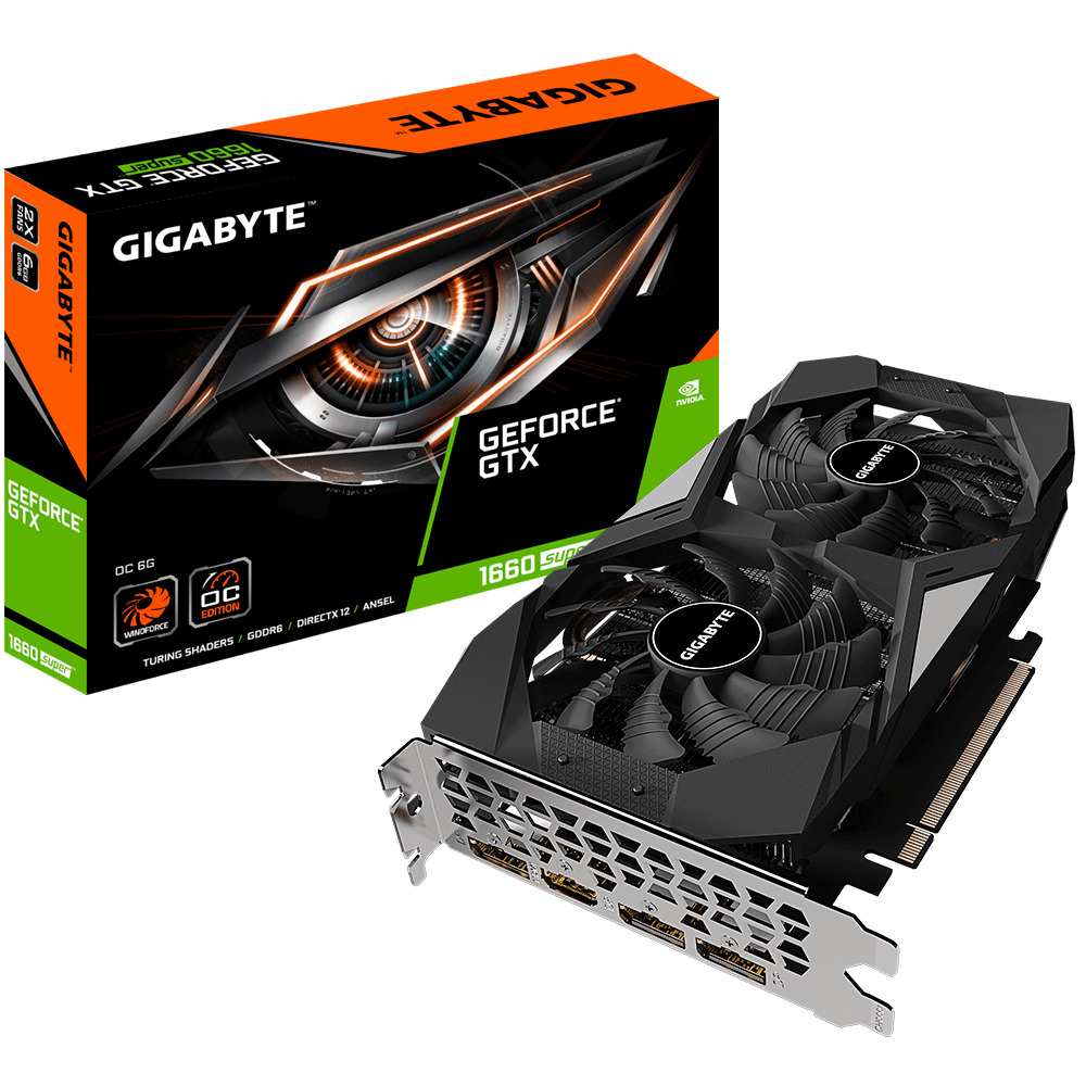 ВидеокартыGigabyteGeForceGTX1660