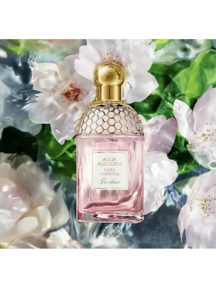 Цветочные духи. Aqua Allegoria Flora Cherrysia. Туалетная вода Guerlain Aqua Allegoria Flora Cherrysia, 75 мл. Герлен Аква аллегория Flora Cherrysia. Guerlain Aqua Allegoria.