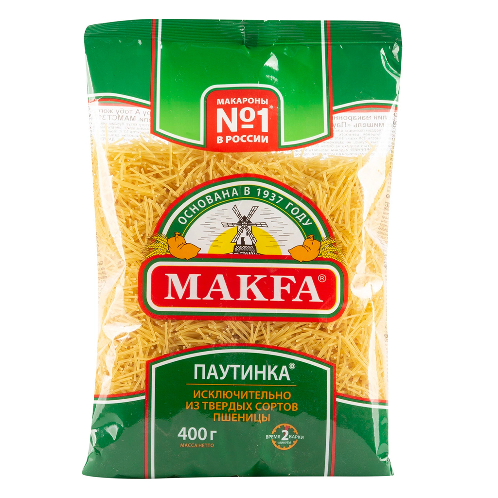 Макфа вермишель паутинка