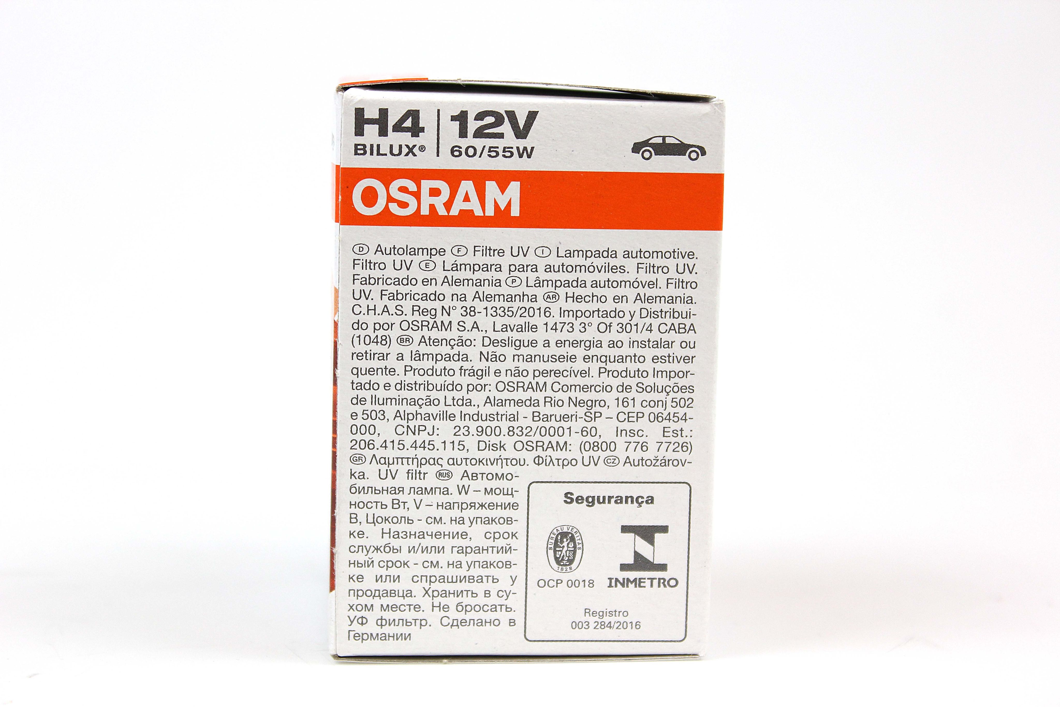 Osram Bilux 64193 H4 60 55w Купить